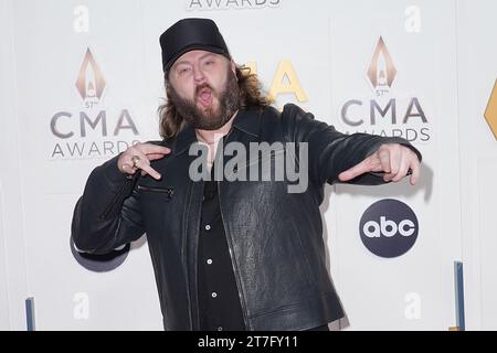 November 2023: Nashville, Tennessee: Ian Munsick. 57. Jährliche CMA Awards, die größte Nacht der Country Music, im Music City Center. (Kreditbild: © AdMedia via ZUMA Press Wire) NUR REDAKTIONELLE VERWENDUNG! Nicht für kommerzielle ZWECKE! Stockfoto