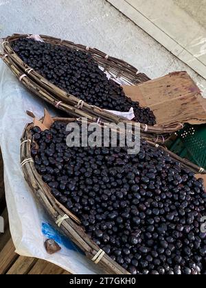 Srilankan Fruits, tropisch, besuchen Sie Sri Lanka Stockfoto