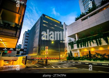 Die chinesische Handelskammer in Singapur ist eine international renommierte Wirtschaftsorganisation und die Spitze der chinesischen Wirtschaftsgemeinschaft Stockfoto