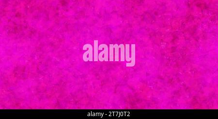 Weiche, helle, nahtlose Textur aus magentafarbenem Filz. Weiches, mattes, realistisches Vektormuster. Falsches Wildledergewebe, Ansicht von oben. Wollhintergrund Stock Vektor