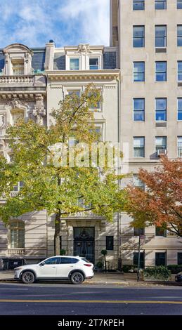 15 East 72nd Street, ein Wahrzeichen von Beaux Arts, erbaut 1898, entworfen von John H. Duncan. Stockfoto