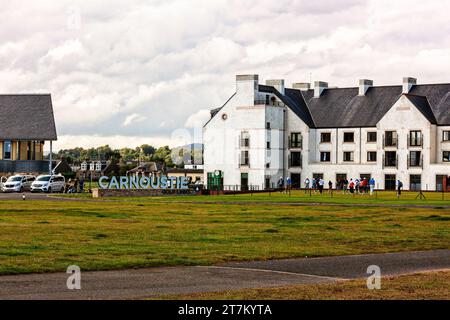 Carnoustie Golf Links. Carnoustie Golf Club Hotel. Carnoustie, Schottland Stockfoto