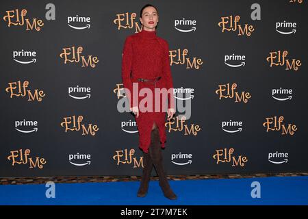 Rom, Italien. November 2023. Anna Foglietta besucht den blu-Teppich der Premiere des Films „Elf Me“ im Space Cinema Moderno. (Foto: Mario Cartelli/SOPA Images/SIPA USA) Credit: SIPA USA/Alamy Live News Stockfoto