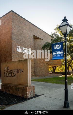 Das Charleston Museum, Amerikas erstes Museum in Charleston South Carolina Stockfoto