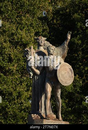 Confederate Defenders of Charleston Monument in Charleston South Carolina Stockfoto