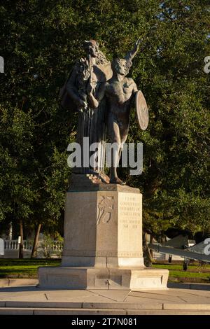 Confederate Defenders of Charleston Monument in Charleston South Carolina Stockfoto