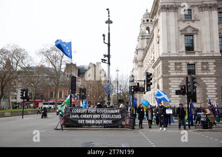 Westminster, Zentrum von London. Stockfoto