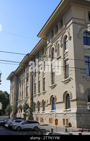 Rathaus, Bulevardul Regina Elisabeta, Historisches Zentrum, Bukarest, Gemeinde Bukarest, Rumänien, Europa Stockfoto