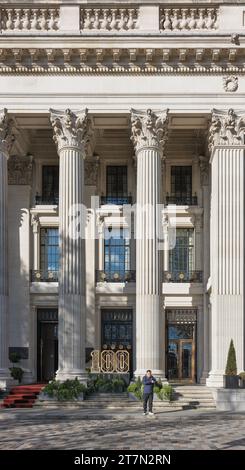 Four Seasons Hotel (ehemals Port of London Authority Building) am 10 Trinity Square, London, England. Stockfoto