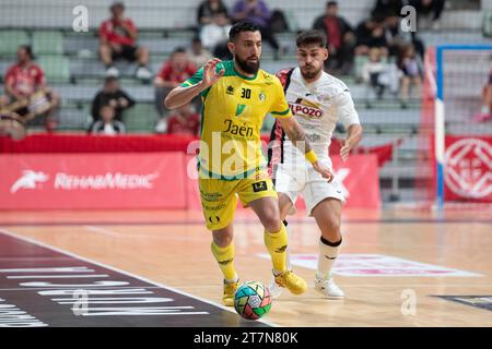 Pablo Taborda argentinischer Spieler von Jaen Paraiso während des Spiels ELPOZO MURCIA FS gegen JAEN PARAISO INTERIOR FS. LNFS First Division Futsal League Murcia Stockfoto