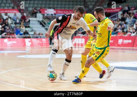 Eric Pérez Veganzones Spieler von ElPozo MURCIA während des Spiels ELPOZO MURCIA FS gegen JAEN PARAISO INTERIOR FS. LNFS First Division Futsal League Murcia Stockfoto