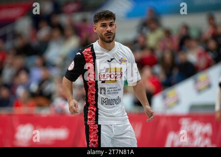 Esteban Cejudo Guerrero Spieler von ElPozo MURCIA während des Spiels ELPOZO MURCIA FS gegen JAEN PARAISO INTERIOR FS. LNFS First Division Futsal League Murci Stockfoto