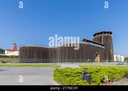 Wieliczka, Polen - 19. Juli 2023: Salzbergwerk Wieliczka bei Krakau in Polen Stockfoto