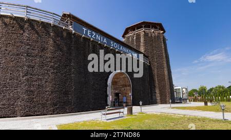 Wieliczka, Polen - 19. Juli 2023: Salzbergwerk Wieliczka bei Krakau in Polen Stockfoto