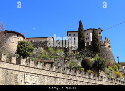 Schloss Rovereto, Castello di Rovereto, Italien Stockfoto