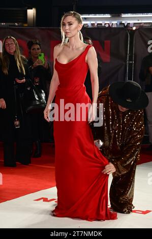 London, Großbritannien. November 2023. Vanessa Kirby nimmt an der Napoleon UK Premiere im Odeon Luxe Leicester Square in London Teil. Quelle: Siehe Li/Picture Capital/Alamy Live News Stockfoto