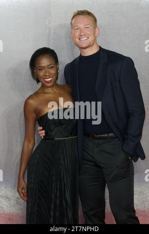 London, UK . November 2023 . Greg Rutherford fotografierte bei der britischen Premiere von Napoleon am Odeon Luxe Leicester Square. Quelle: Alan D West/Alamy Live News Stockfoto