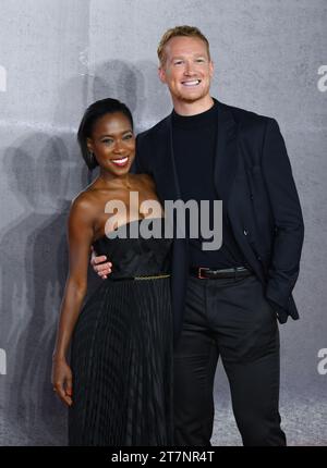 London, Großbritannien. November 2023. Greg Rutherford kommt in Napoleon UK Premiere, Odeon Luxe, London. Quelle: Doug Peters/EMPICS/Alamy Live News Stockfoto