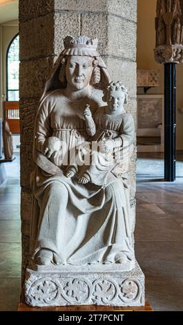 Madonna im Museum für antike Kunst im Castello sforzesco Stockfoto