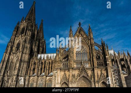 Kölner Dom, UNESCO-Weltkulturerbe, Köln, Nordrhein-Westfalen, Deutschland Stockfoto