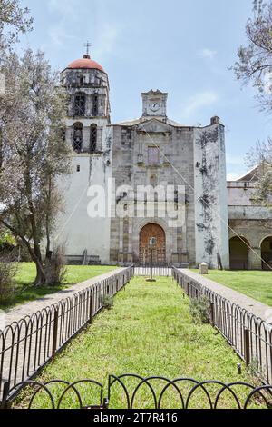 Die bezaubernde magische Stadt Malinalco im Bundesstaat Mexiko Stockfoto