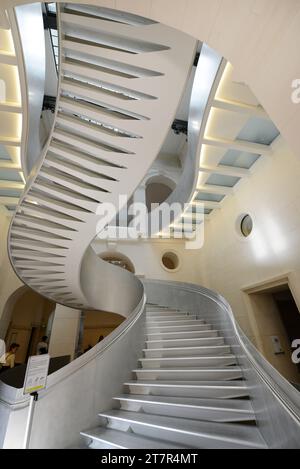 Die Nationalbibliothek Frankreichs ( Bibliothèque nationale de France) in der Rue Vivienne, Paris, Frankreich. Stockfoto