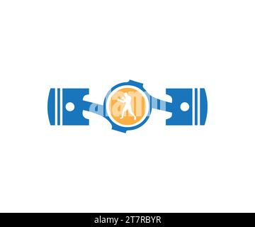 jim-Logo Stock Vektor