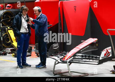 Las Vegas, Etats Unis. November 2023. BAUER Jo, FIA Formel 1 technischer Delegierter, Porträt während des Formel 1 Heineken Silver Las Vegas Grand Prix 2023, 21. Runde der Formel 1 Weltmeisterschaft 2023 vom 17. Bis 19. November 2023 auf dem Las Vegas Strip Circuit in Las Vegas, USA - Foto DPPI Credit: DPPI Media/Alamy Live News Stockfoto