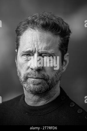 Schauspieler Jason Priestley fotografierte vor der Premiere der schwedischen Mini-Serie Börje - die Reise einer Legende in Stockholm, Schweden, am Novembe Stockfoto