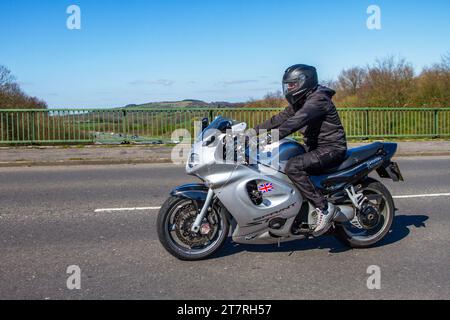 2004 Triumph Sprint St Inline Triple Silver Motorrad Sports Tourer Benzin 955 ccm Stockfoto