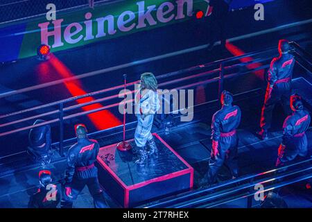 Las Vega, Nevada, USA 16.11.2023, Open Ceremony während FORMEL 1 HEINEKEN SILVER LAS VEGAS GRAND PRIX 2023 - 17. November bis 19.11.2023 Las Vega, Nevada, USA Stockfoto