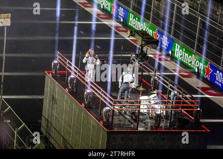 Las Vega, Nevada, USA 16.11.2023, Open Ceremony während FORMEL 1 HEINEKEN SILVER LAS VEGAS GRAND PRIX 2023 - 17. November bis 19.11.2023 Las Vega, Nevada, USA Stockfoto