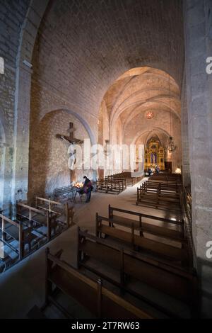 Moustiers Sainte Marie, eines der schönsten Dörfer Frankreichs, Provence, Frankreich Stockfoto