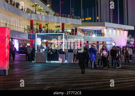 Paddock and event Atmosphere during FORMULA 1 HEINEKEN SILVER LAS VEGAS GRAND PRIX 2023 - Nov 17 to 19 2023 Las Vega, Nevada, USA Stock Photo