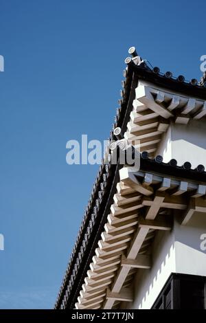 Historisches Inuyama Castle nördlich von Nagoya, Japan an einem klaren Tag Stockfoto