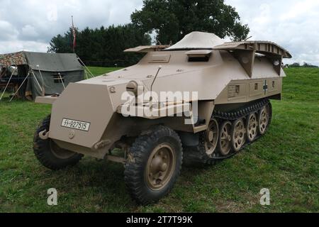 Der SD.Kfz. 251 (Sonderkraftfahrzeug 251) war ein deutscher Panzerträger des Zweiten Weltkriegs, der von der Hanomag-Firma, Stockfoto