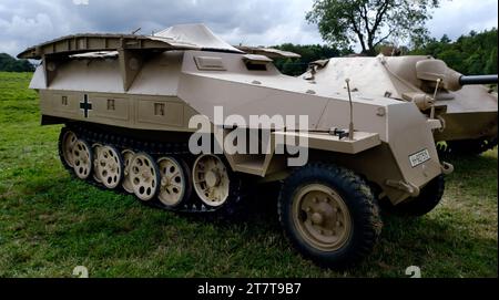 Der SD.Kfz. 251 (Sonderkraftfahrzeug 251) war ein deutscher Panzerträger des Zweiten Weltkriegs, der von der Hanomag-Firma, Stockfoto