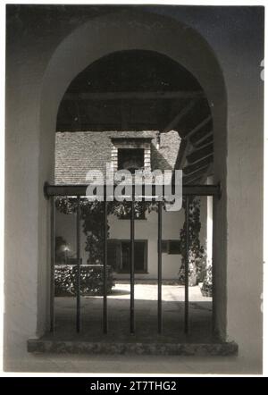 Foto Wasow Ruhpolding, Chiemgau, Landhaus Schmucker, Blick vom Nordosten zum Zierhof, Fotografie. Foto nach 1939 Stockfoto