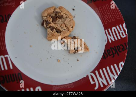 Choc Chip Cookies Stockfoto