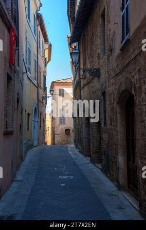 San Gemini, Altstadt in der Provinz Terni, Umbrien, Italien Stockfoto