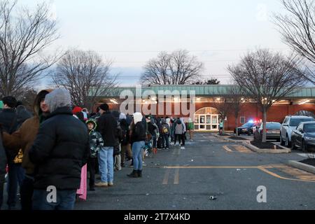 Die Eagles-Fußballfans feiern den Super Bowl-Sieg. Stockfoto