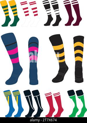 Sportsocken Stock Vektor