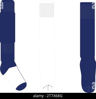 Sportsocken Stock Vektor