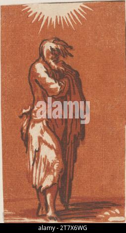 Antonio da Trento St. Thomas. Clair OBSCUR Holzschnitt von drei Platten um 1524-1527 Stockfoto