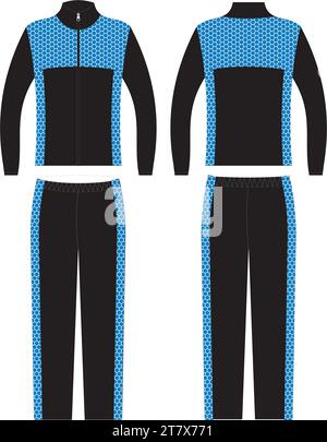 Track Suit Mock Up Vektor Stock Vektor