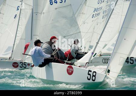 SEGELN - BACARDI CUP 2011 - MIAMI (USA) - FOTO : NATHALIE COLLOUD / DPPI - STAR ACTION Stockfoto