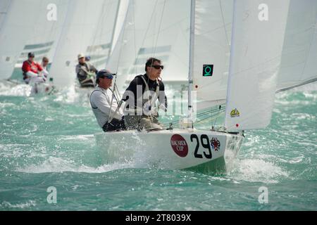 SEGELN - BACARDI CUP 2011 - MIAMI (USA) - FOTO : NATHALIE COLLOUD / DPPI - STAR ACTION Stockfoto