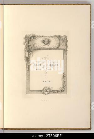 Joseph Fischer (ausführende r Künstler in) Adam von Bartsch II Lautstärke. Ätzen nach 1822 Stockfoto