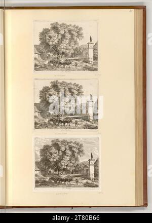 Johann Christoph Erhard (ausführende r Künstler in) in Buchberg. Ätzen 1817 , 1817 Stockfoto