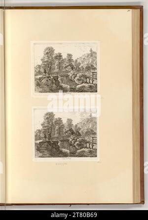 Johann Christoph Erhard (ausführende r Künstler in) Bey Buchberg. Ätzen 1817 , 1817 Stockfoto